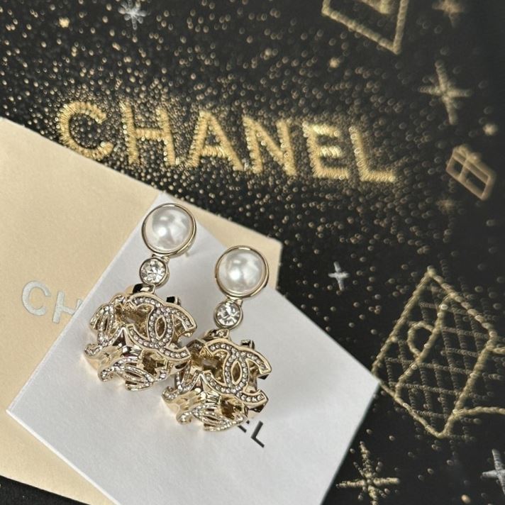Ch*el earrings